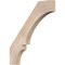 Ekena Millwork 3 1/2"W x 30"D x 34"H Balboa Smooth Knee Brace, Douglas Fir BRC04X30X34BOA00SDF - alternate 1